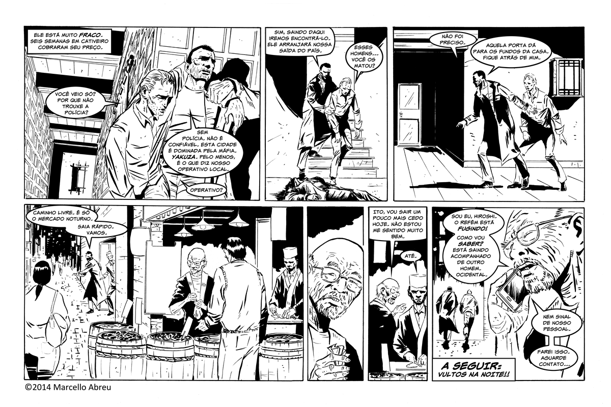 Pagina 4 da webcomic ATLANTE