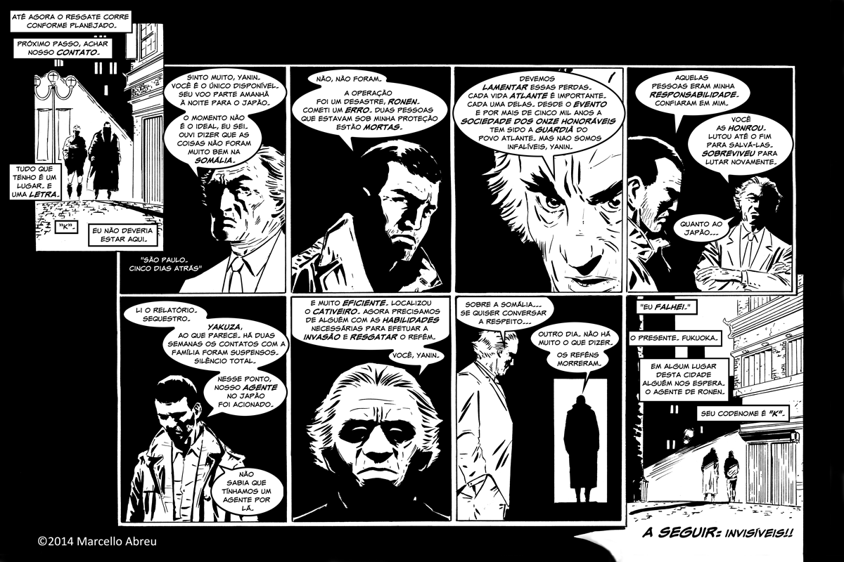 Pagina 5 da webcomic ATLANTE