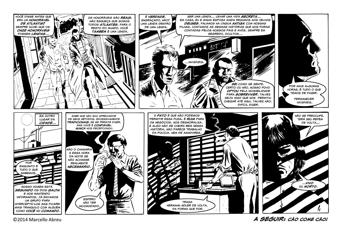 Pagina 6 da webcomic ATLANTE