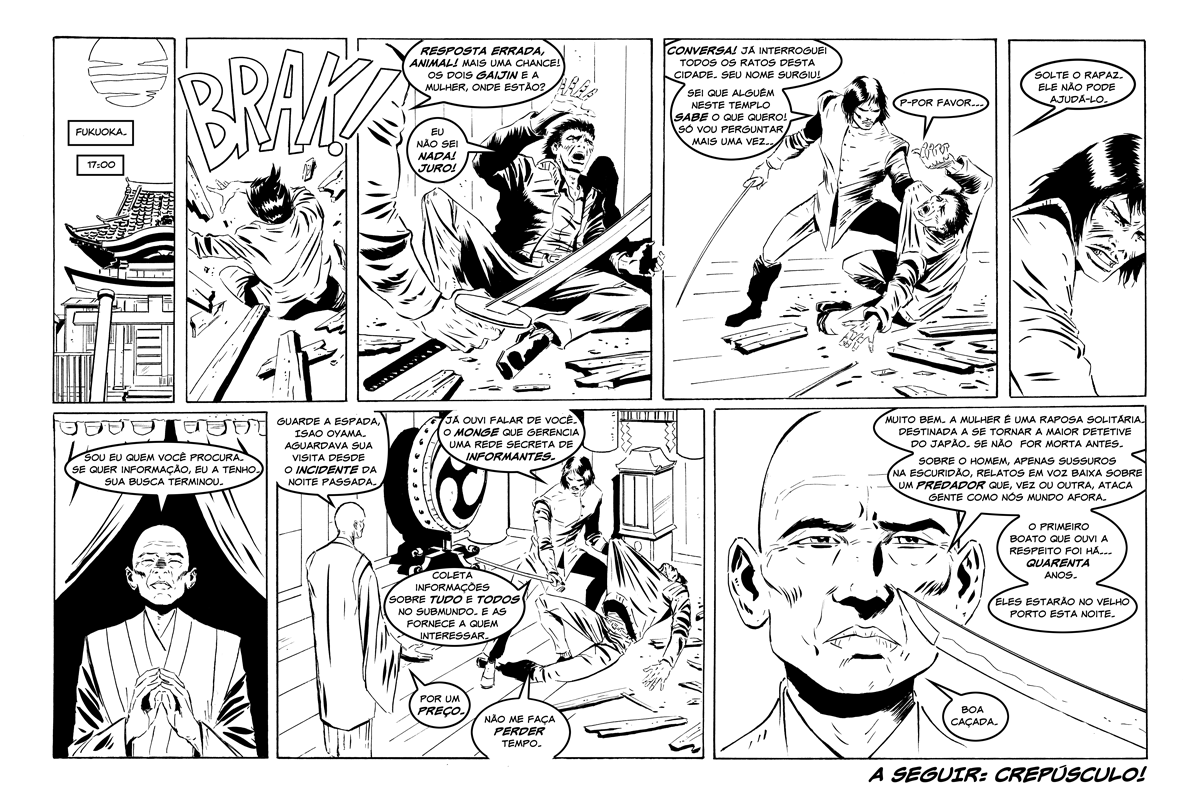 Pagina 22 do webquadrinho ATLANTE