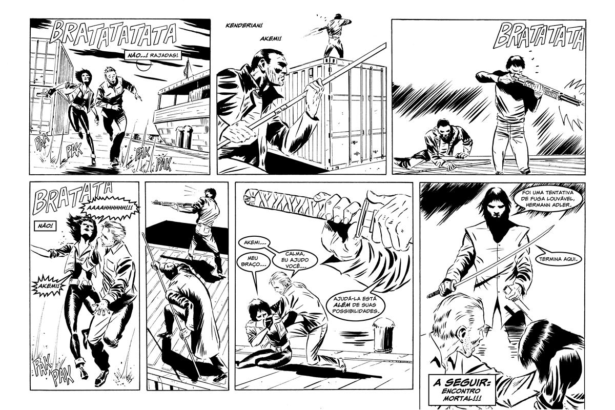 Página 27 do webquadrinho ATLANTE