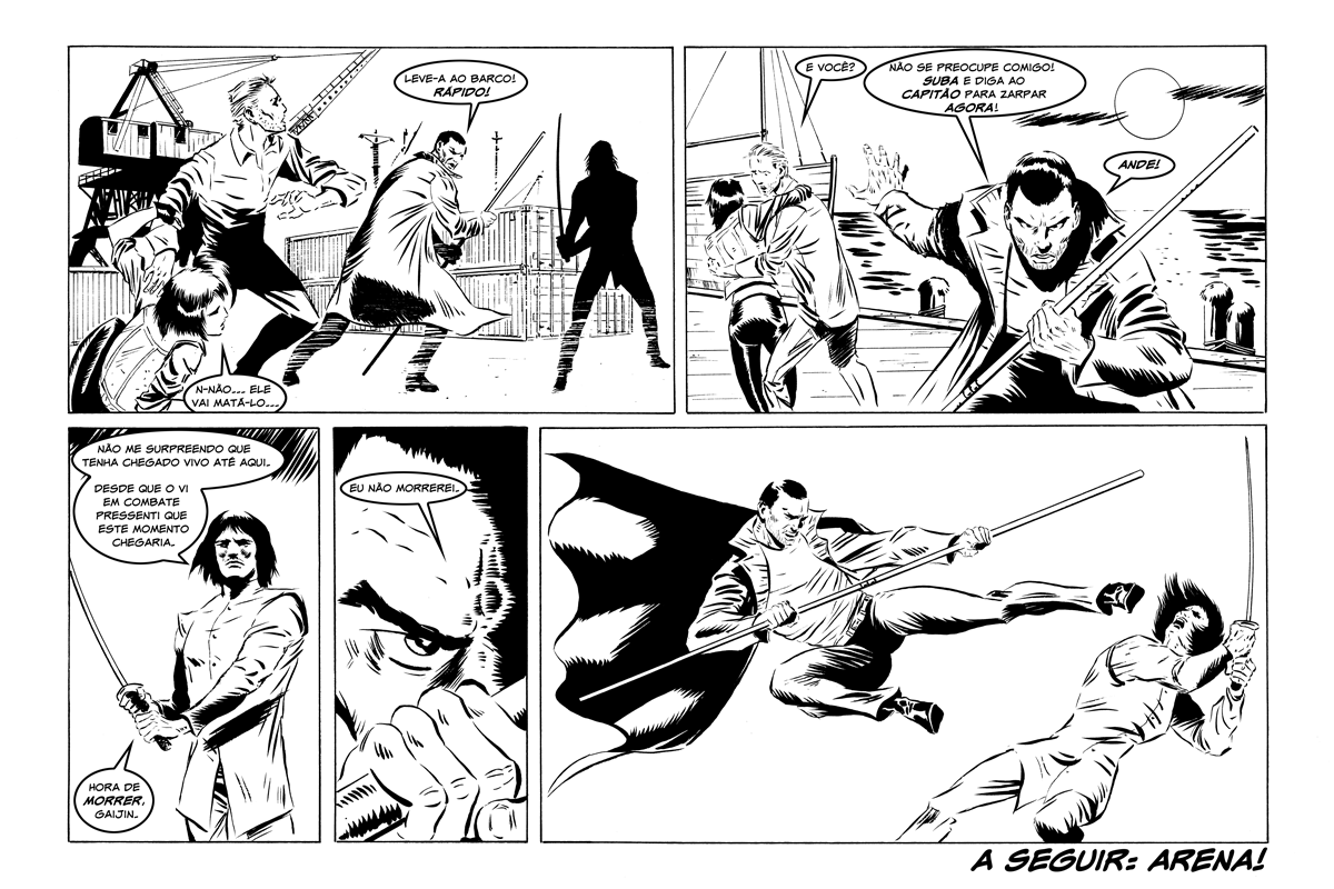 Página 29 do webquadrinho ATLANTE