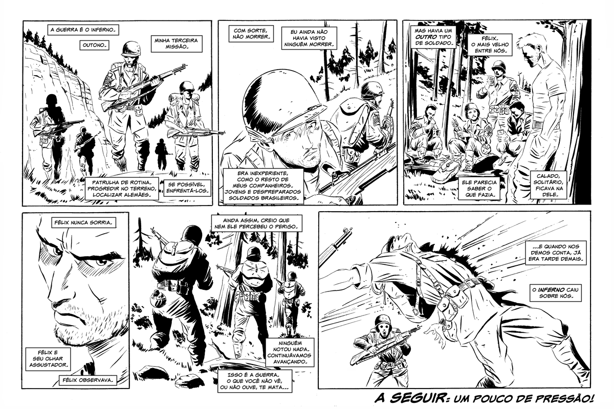 Página 40 do webquadrinho ATLANTE