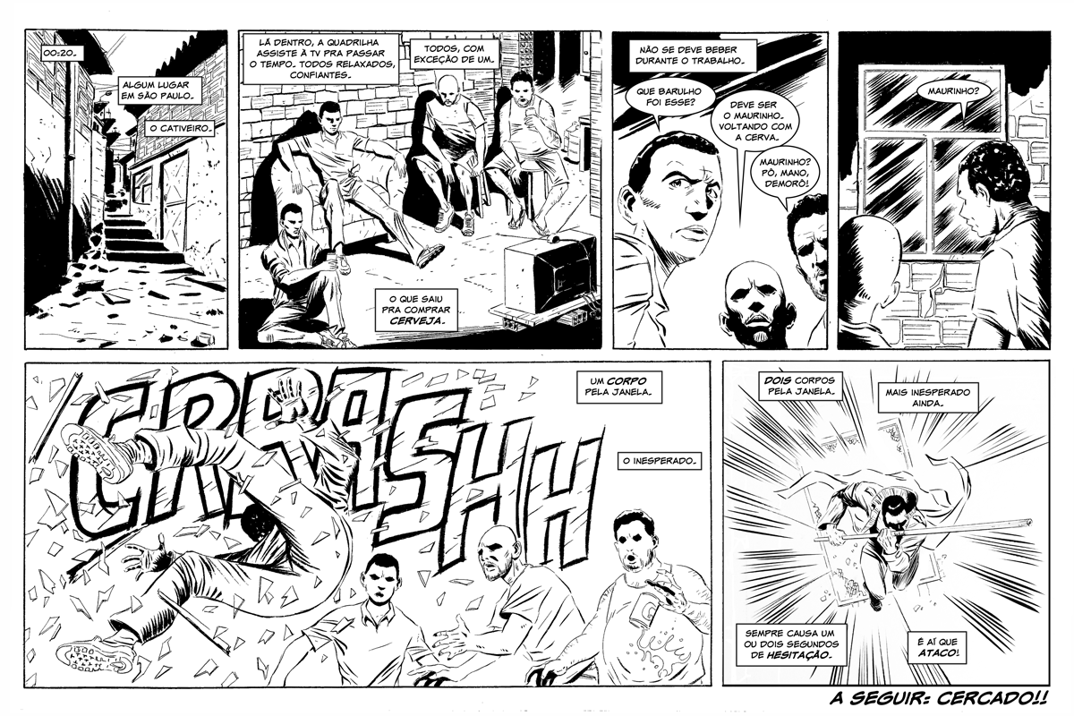 Página 43 do webquadrinho ATLANTE