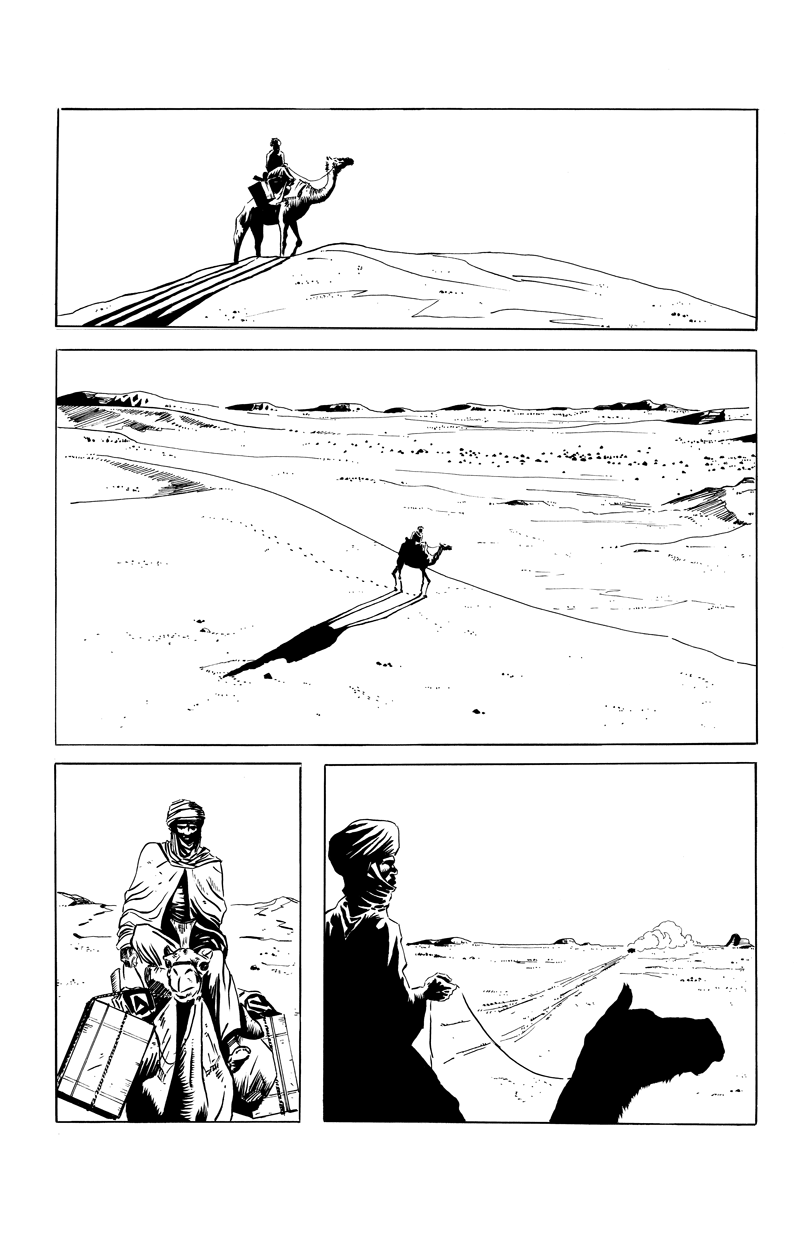 Page 2 of webcomic Distant Dreams