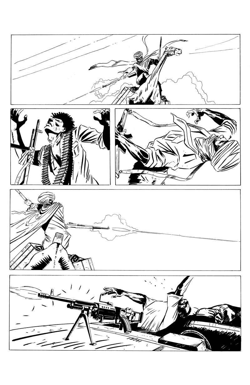 Page 6 of webcomic Distant Dreams