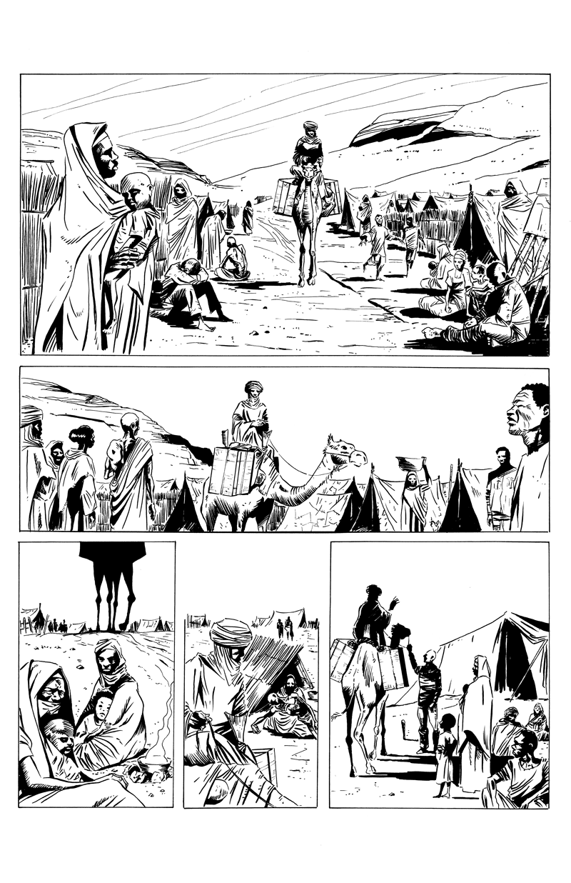 Page 8 of webcomic Distant Dreams